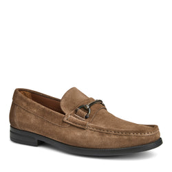 Veneto Bit slip on Loafer-Taupe Suede