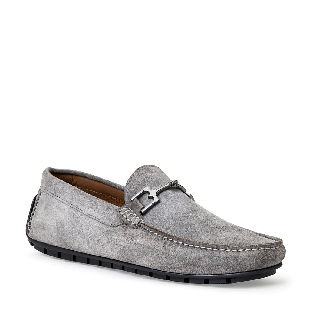 XANDER CASUAL SUEDE DRIVING MOCCASIN-LIGHT GREY – Bruno Magli