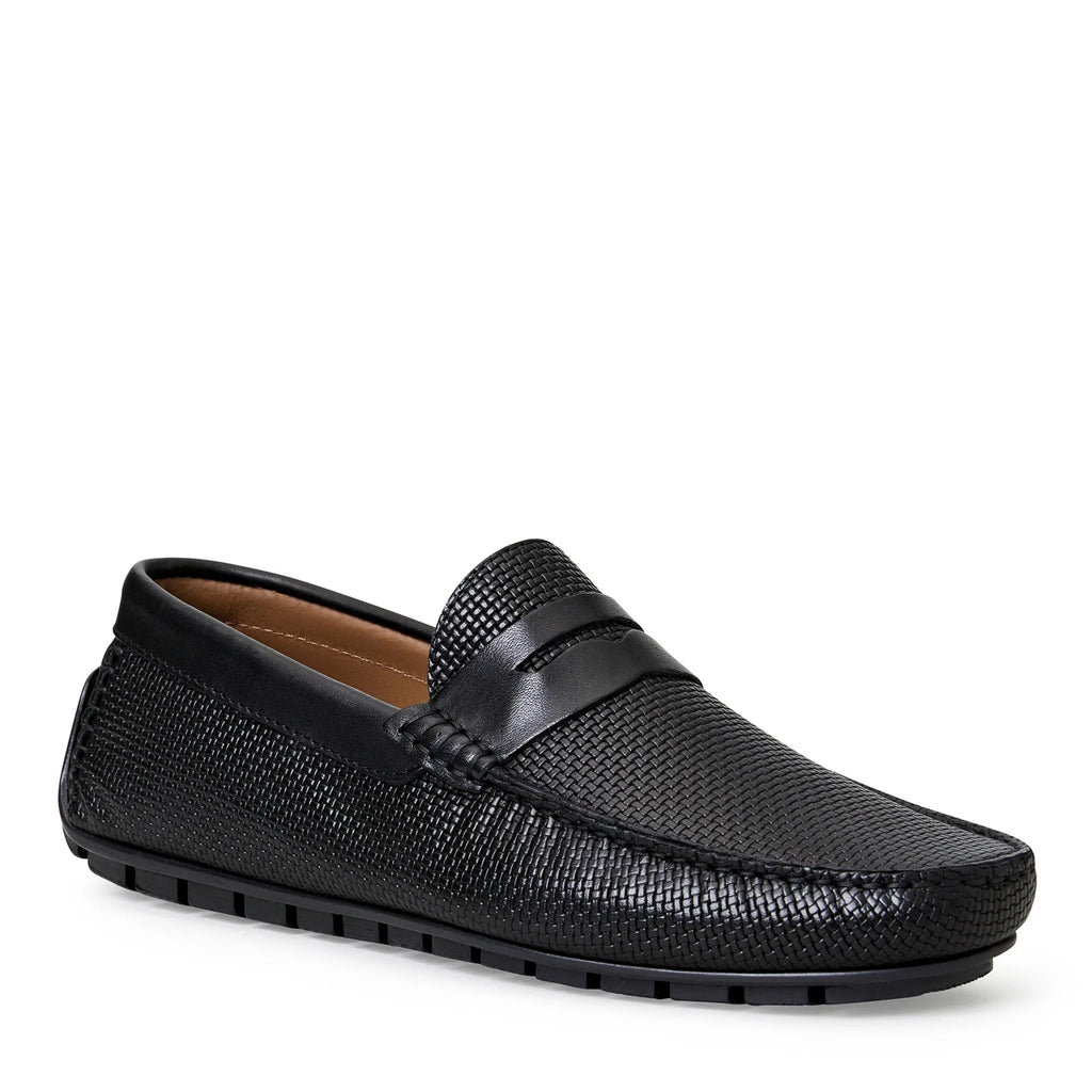 Black best sale driving shoes