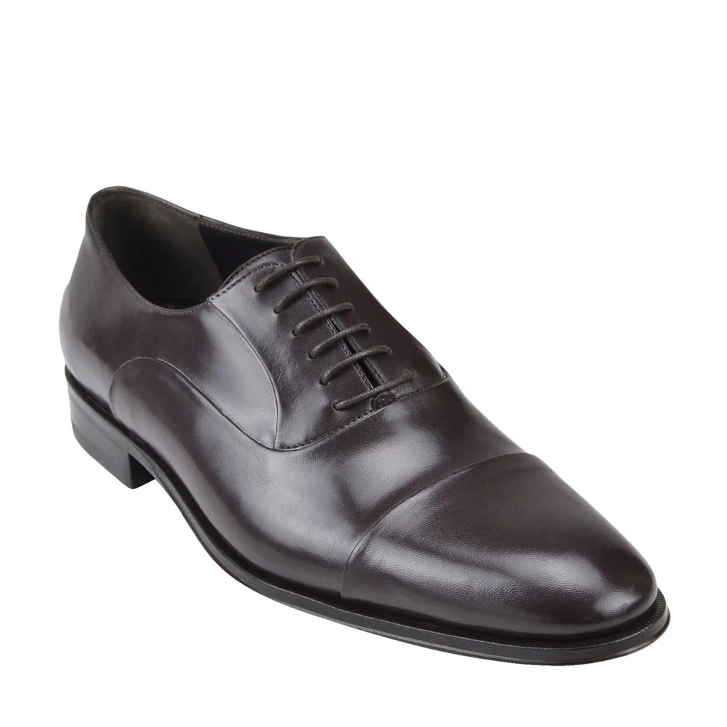 Maioco Leather Oxford Dark Brown Bruno Magli