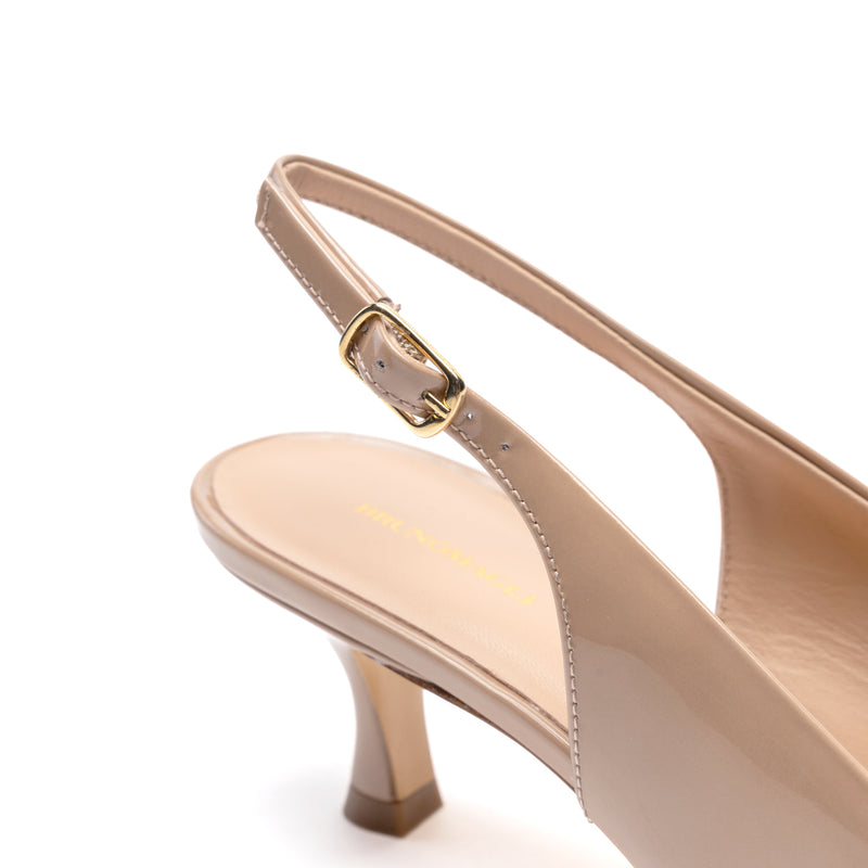 Palerma Slingback Pump Biscuit patent