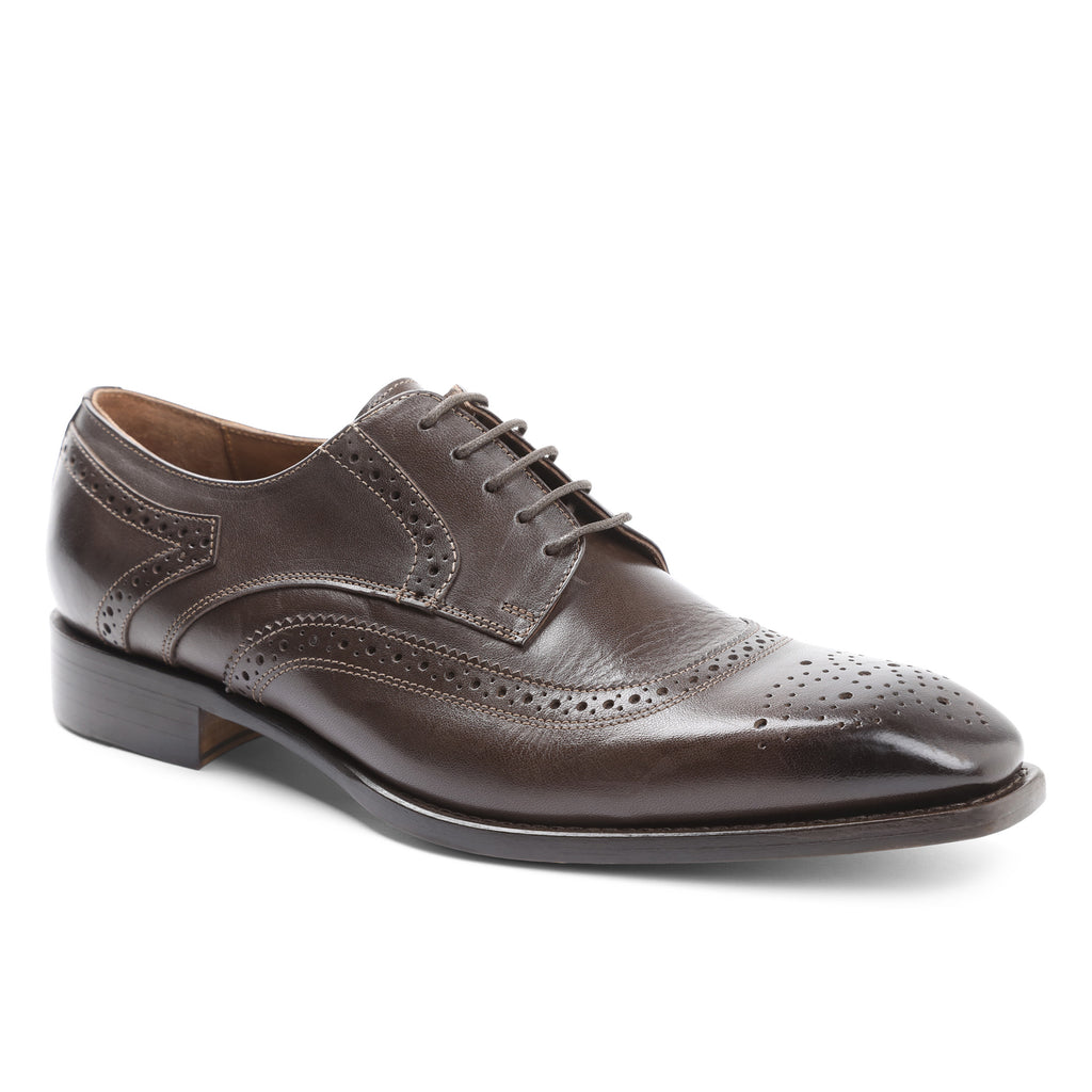 Gigilo Wing Tip Oxford Dark Brown Bruno Magli