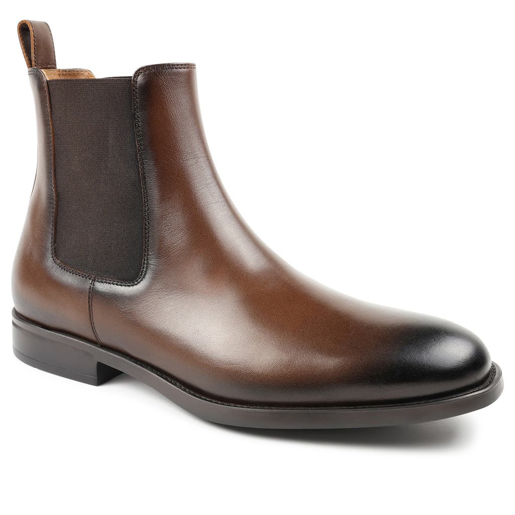 Bucca Double Gore Chelsea Boot Dark Brown Bruno Magli