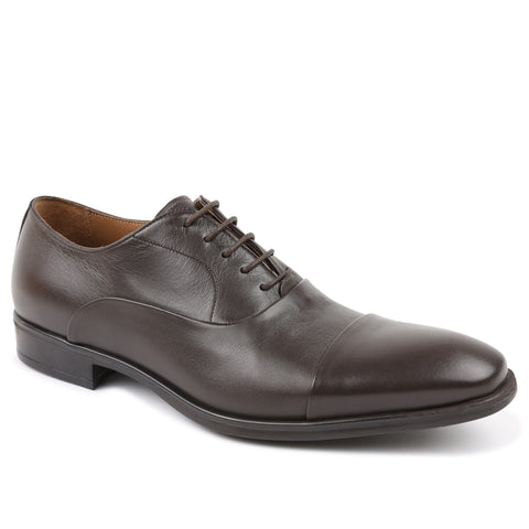 Locascio Cap Toe Oxford Dark Brown Bruno Magli